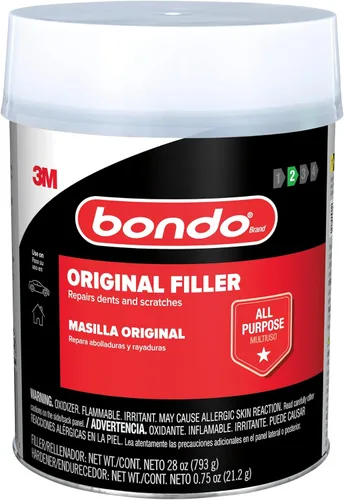 Vista 4 de Relleno ligero para carrocería, de Bondo, 1 galón