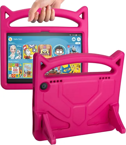 Vista 10 de SHERBORN - Funda ligera para tablet de 8 pulgadas (12ª/10ª generación, versión 2024/2022/2020) - Funda ligera a prueba de golpes con asa de soporte