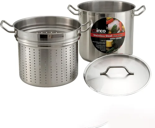 Vista 4 de Winco 8qt S/S - Cocedor para pastas