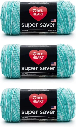 Vista 50 de Red Heart Hilo Super Saver, paquete de 3, camuflaje, 3