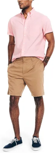 Vista 4 de Nautica Pantalón corto plisado de 8.5" para hombre