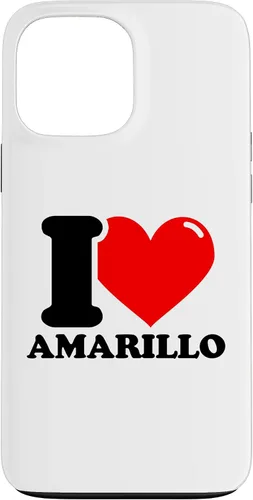Vista 24 de I Love Amarillo Case for iPhone 17