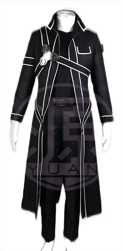Vista 3 de Disfraz de cosplay de animación Source para Sword Art Online Kirito