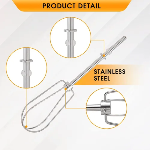 Vista 3 de Accesorios para batidoras de mano para KitchenAid W10490648, KHM5APWH7, PS4082859