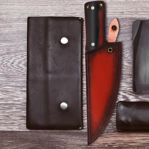 Vista 4 de Kichvoe Funda protectora reutilizable para cuchillos de chef para almacenamiento y organización seguros
