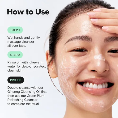 Vista 6 de Beauty of Joseon - Gel limpiador refrescante y profundo tipo gel, para poros, acné o puntos negros, para todo tipo de piel, cuidado de la piel