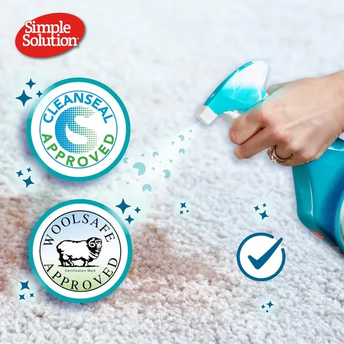 Vista 4 de Simple Solution quitamanchas y olores para perros, Rainforest Fresh, 25.4 fl oz