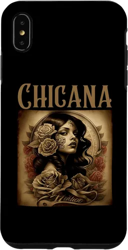 Vista 11 de iPhone 16 Chicana Style Tattoos Clothes Women Mexican American Latina Case