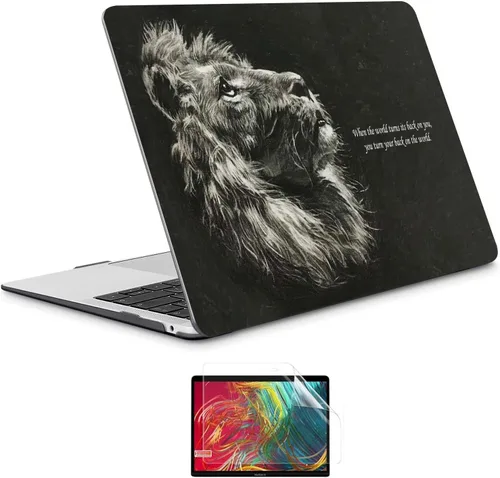 Vista 11 de Funda compatible con MacBook Air de 13 pulgadas 2022, 2021-2018 A2337 M1 A1932 A2179, carcasa de plástico duro duradero, cubierta de teclado