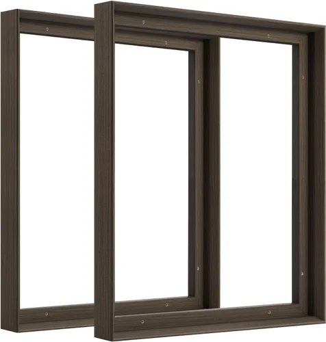 Vista 15 de FOLKOR Floating Frame for 8x10 Inch Canvas Painting with 0.6-0.8" Deep, 2 Pack Canvas Floater Frame Living Room Decor, Wall Art frame for Prints Oil