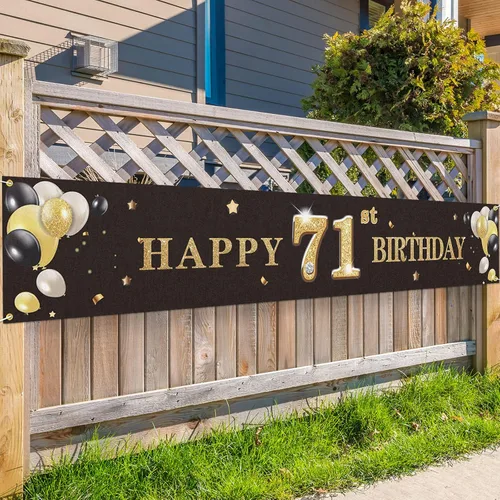 Vista 16 de Cartel de fondo de feliz cumpleaños 33 con texto en inglés "Cheers to 33 Years" para decoración de fiestas, color negro