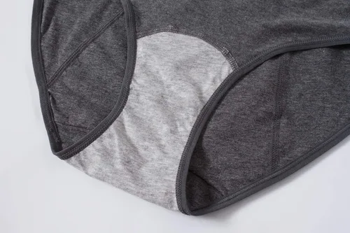 Vista 6 de Demifill Adolescente Niñas Periodo Ropa Interior Algodón Suave Mujeres Bragas Para Adolescentes Escritos