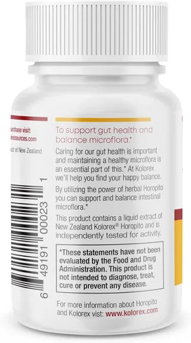 Vista 2 de Kolorex Cuidado intestinal Candida Balance (Advanced Candida Care) 60ct