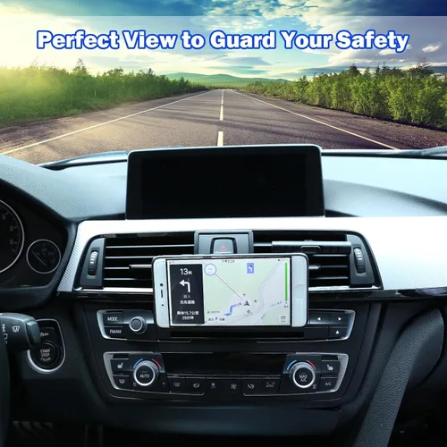 Vista 7 de Soporte de teléfono móvil para automóvil compatible con BMW 3 4 Series M3 M4 F30 F31 F32 F33 F34 F36 F80 F82 F83 Soporte giratorio de 360 grados