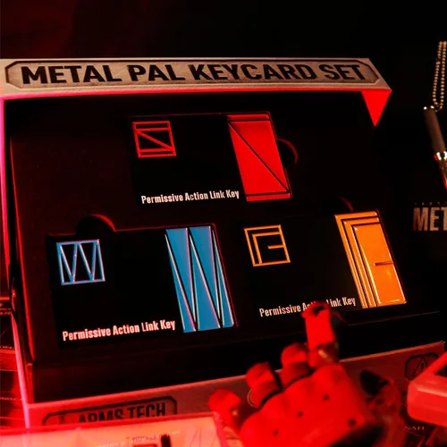 Vista 6 de Metal Gear Solid Edición limitada réplica de tarjetas clave Juego de 3
