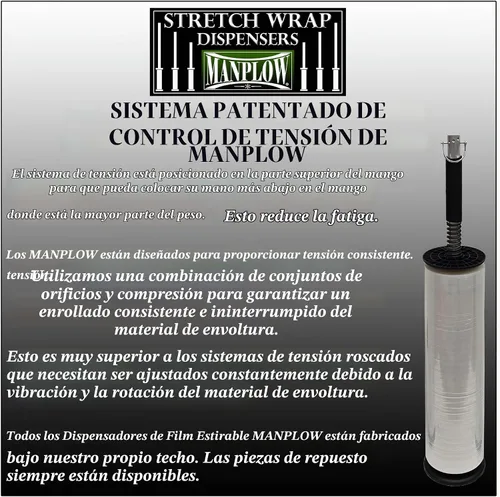 Vista 7 de Dispensador de envoltura elástica de mango largo SWD3400 (1)