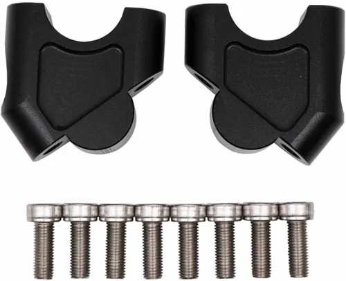 Vista 2 de Abrazadera de manillar de motocicleta para Benelli TRK502 TRK 502 2016-2017 Accesorios de motocicleta CNC Aluminio Manillar Abrazadera elevada
