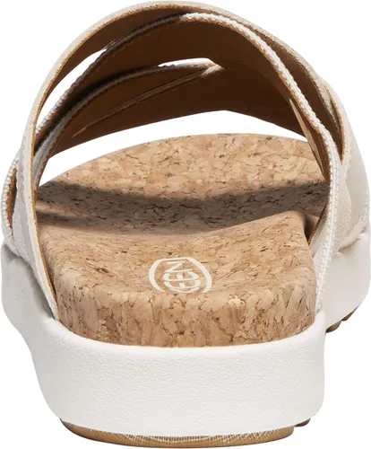 Vista 3 de KEEN Elle Mixed Slide - Sandalias de plataforma cómodas e informales para mujer