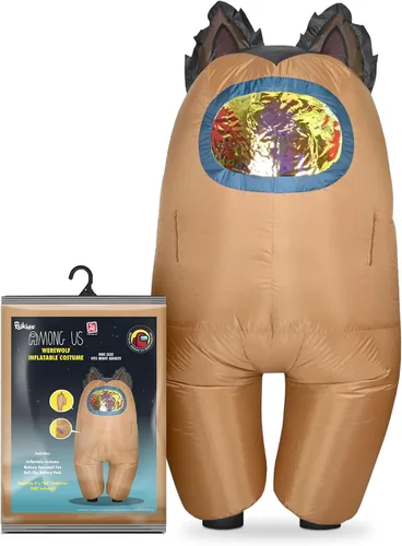 Vista 10 de YuMe Official Among Us Toys Funny Inflatable Cool Cosplay Halloween Costumes for Adults