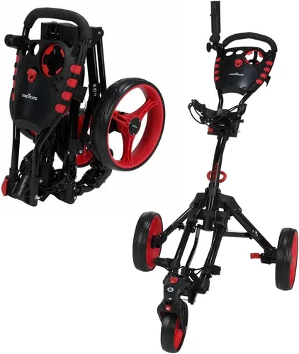 Vista 5 de Carrito de golf plegable de 3 ruedas SwivelEase de 360° de golf