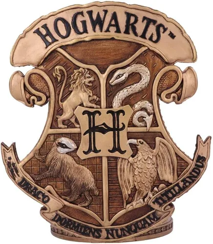 Vista 3 de Nemesis Now Sujetalibros con licencia oficial de Harry Potter Gryffindor de 7.9 in, color dorado
