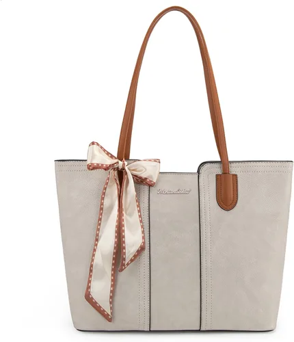Vista 21 de Montana West - Bolsos de mano para mujer, bolso tipo satchel con asa superior mediana