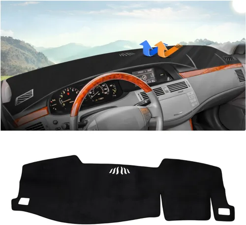 Vista 75 de Autorder Alfombrilla de cubierta de tablero para Toyota 4Runner 2003 2004 2005 2006 2007 2008 2009 Accesorios Cubierta de tablero de terciopelo