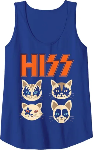 Vista 17 de Camiseta sin mangas Hiss Funny Cats Kittens Rock Rockin Negro