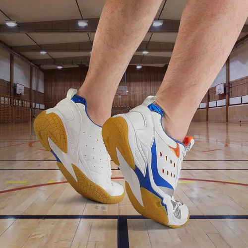 Vista 6 de LUPWEE Zapatos de pickleball para hombres y mujeres, zapatos de tenis ligeros para interiores y exteriores, para entrenamiento de cancha, raqueta