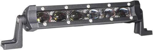 Vista 5 de 2 x 8 pulgadas sola fila 30 W Off Road barra de luz LED Spot Beam LED 12V barra luz para camión ATV Ute SUV Pickup Cab SUV Bus 4X4WD UTE Van IP68