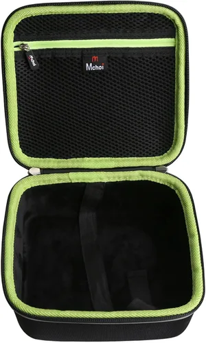 Vista 3 de Mchoi Funda rígida portátil compatible con la etiquetadora Brother P-Touch PTD210/PTD220, solo funda