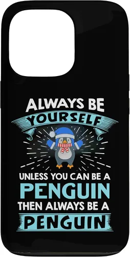 Vista 10 de iPhone 16 Penguin Shirt for Kids Boys Case