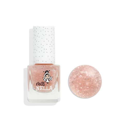 Vista 5 de MISS NELLA Abracadabra – Esmalte de uñas rosa brillante especial seguro para niños, fórmula no tóxica y sin olor para niños y bebés, a base de agua