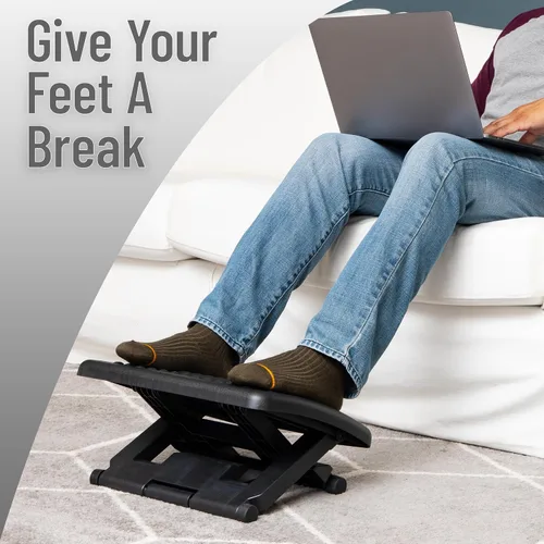 Vista 7 de MIND READER - Reposapiés ergonómico de altura ajustable