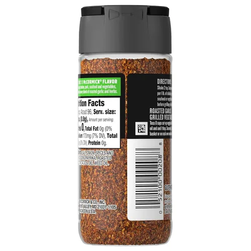 Vista 22 de McCormick Grill Mates - Condimento de ajo asado y hierbas, 2.75 onzas