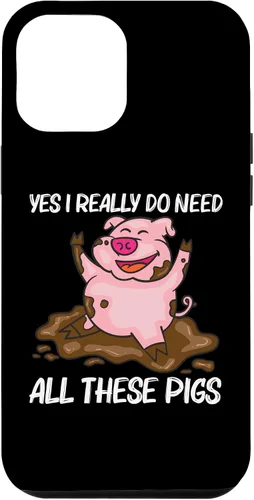 Vista 6 de iPhone 15 Funny Pig Design For Men Women Hog Farmer Farm Animal Lovers Case