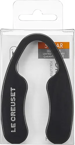 Vista 2 de Le Creuset Cortador de papel de aluminio, 3.0 in, negro (sin metal)