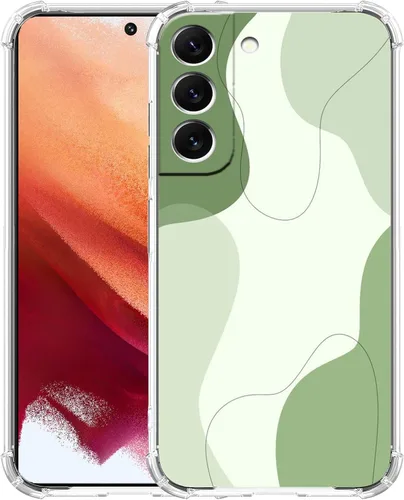Vista 16 de Funda de collage estético para Samsung Galaxy S21, patrón de citas positivas, funda de TPU suave de moda compatible con Galaxy S21