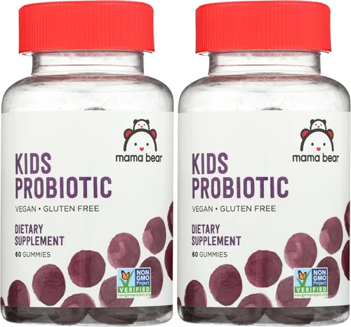 Vista 7 de Marca Amazon – Probiótico vegano Mama Bear Berry, 60 gomitas, 1 mil millones de UFC por gomita