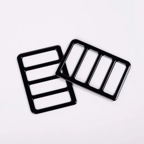 Vista 6 de YIWANG Marco de botón multifunción ABS cromado para Land Rover Discovery Sport 2015-2019 Accesorios de coche (negro)