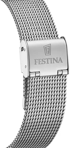 Vista 3 de Festina F205371 - Reloj de esqueleto automático plateado para hombre pulsera plateado Reloj automático