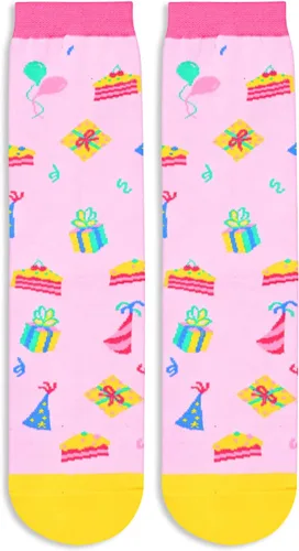 Vista 4 de Zmart Gifts for Teenage Teen Girls, Funny Crazy Silly Novelty Socks for Teens