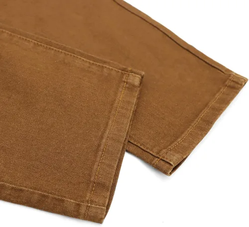 Vista 70 de LONGBIDA - Jardinera de mezclilla para hombre, ajuste entallado, moderno, con bolsillos