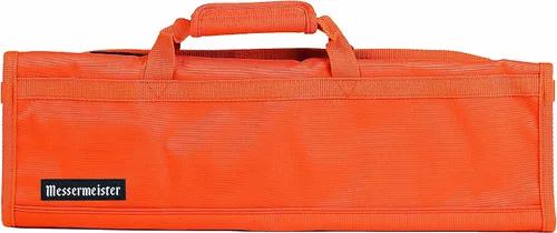 Vista 13 de Funda acolchada para cuchillos con 8 bolsillos de Messermeister, color ciruela, Camuflaje
