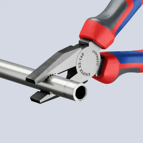Vista 5 de KNIPEX 03 02 160 Alicates combinados de agarre cómodo