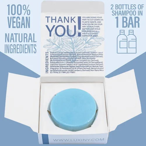 Vista 2 de Luxiny Barra de acondicionador natural para cabello y acondicionador hidratante, disco de aceite de afeitado fabricado en Estados Unidos, hasta 70