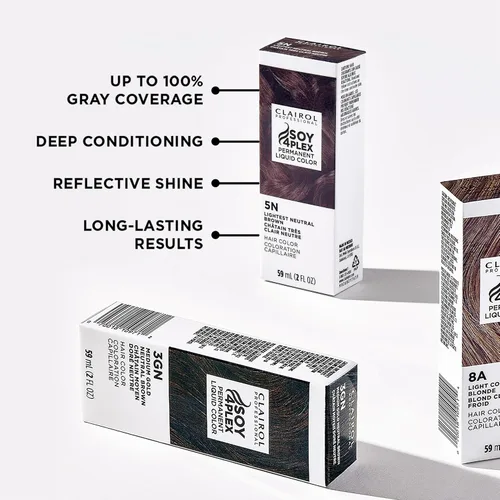 Vista 7 de Clairol Professional Permanent Liquid Color for Ultra Light Blonde Hair 9AN Rubio neutro fresco muy claro