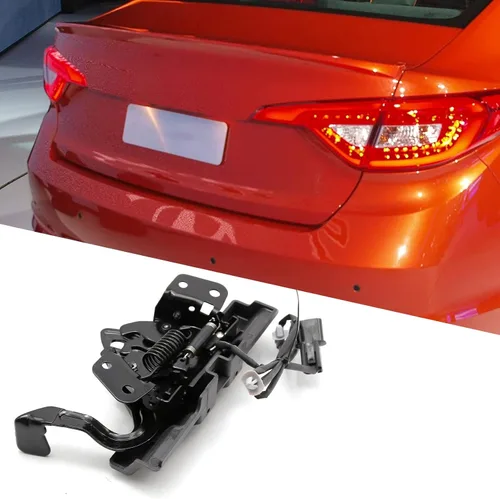 Vista 5 de Pestillo de capó 81130-C1100 compatible con Hyundai SONATA 2.0L 2.4L 2015 2016 2017, sustituye a 81130C1100