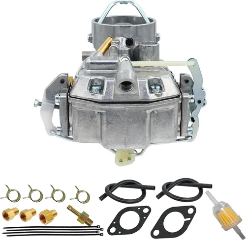 Vista 8 de Carburador de 1 barril Autolite 1100 recto 6 cilindros 170 200cu 2.8L 3.3L Motores para Ford 1963-1969 Mustang Falcon Ranchero Club Wagon Mercury