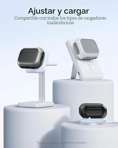 Vista 7 de ESR Funda para AirPods Pro 3, compatible con AirPods Pro de 3ª generación (2025), compatible con MagSafe, cubierta de protección completa contra